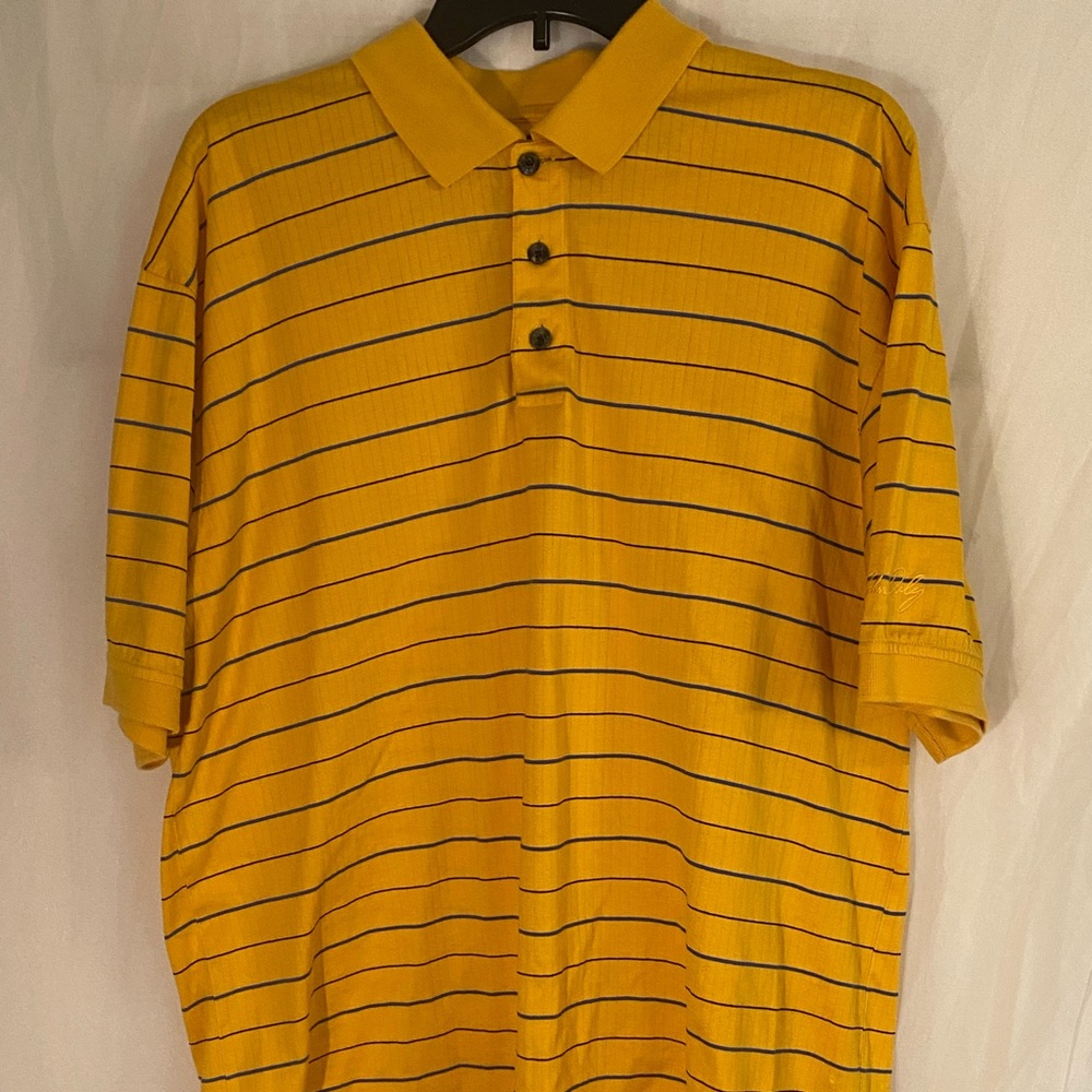 John Daly Comfort Wear 60s Two Ply Mercerized Cotton Golf Polo